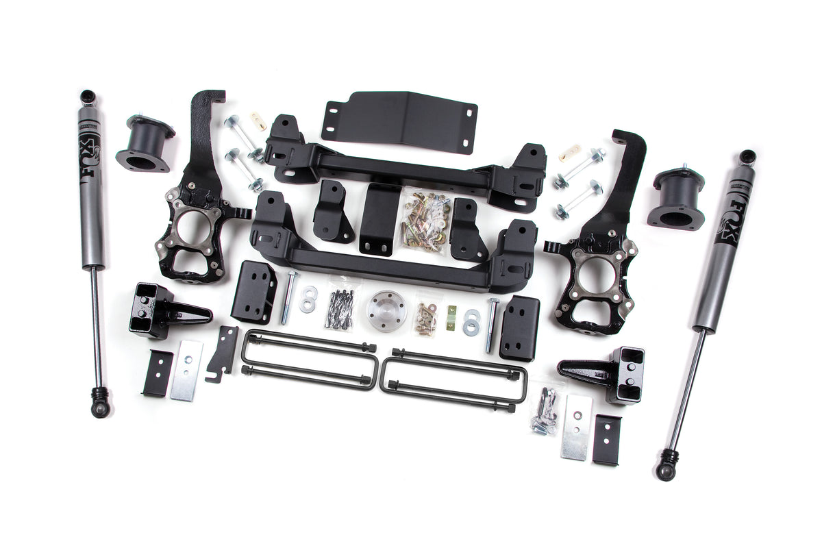 2014 Ford F-150 4 Inch Lift Kit Zone Offroad-7