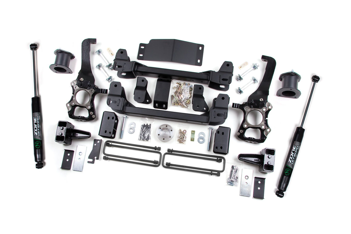2014 Ford F-150 4 Inch Lift Kit Zone Offroad-1