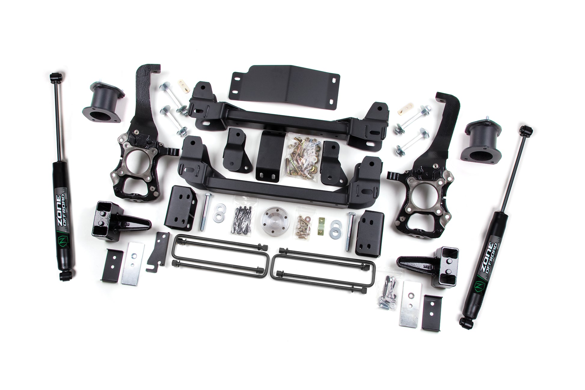 2014 Ford F-150 4 Inch Lift Kit Zone Offroad-1