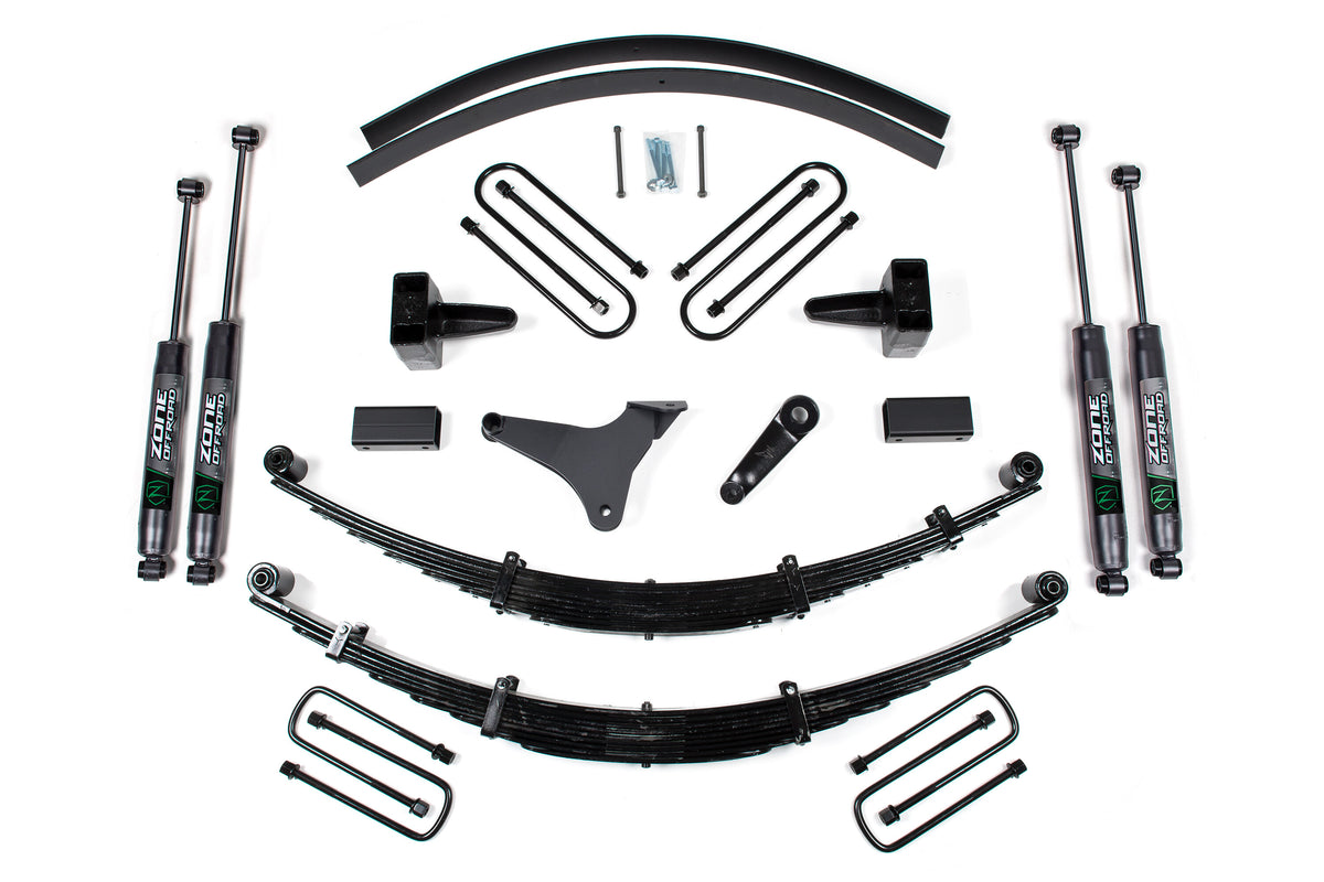 99 Ford F-250/F-350 Super Duty 6 Inch Lift Kit Zone Offroad-3