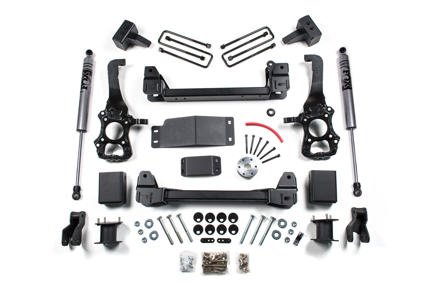 15-20 Ford F-150 4WD 4 Inch Lift Kit Zone Offroad-2
