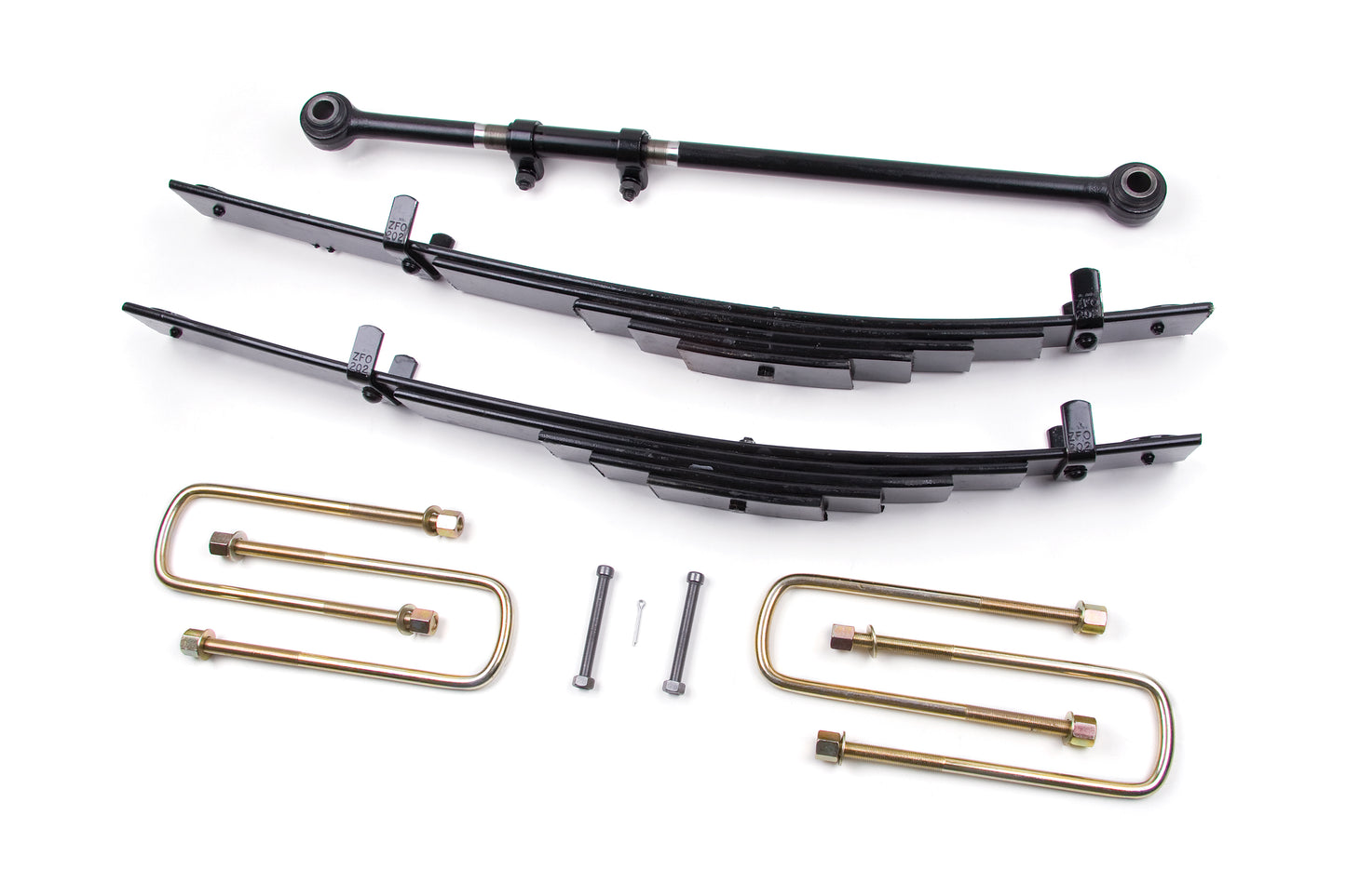 00-04 Ford F-250/350 2.5 Inch Leaf Spring Leveling Kit Zone Offroad-1