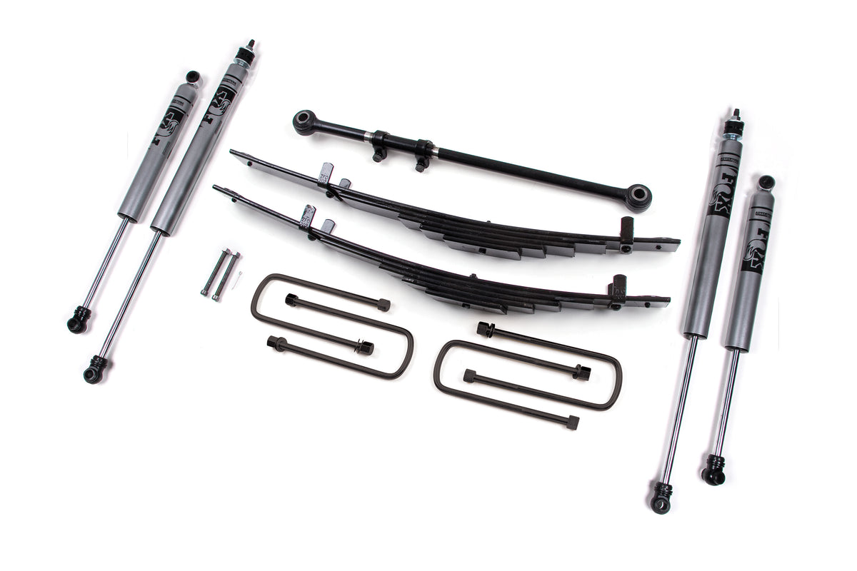 00-04 Ford F-250/350 2.5 Inch Leaf Spring Leveling Kit Zone Offroad-7