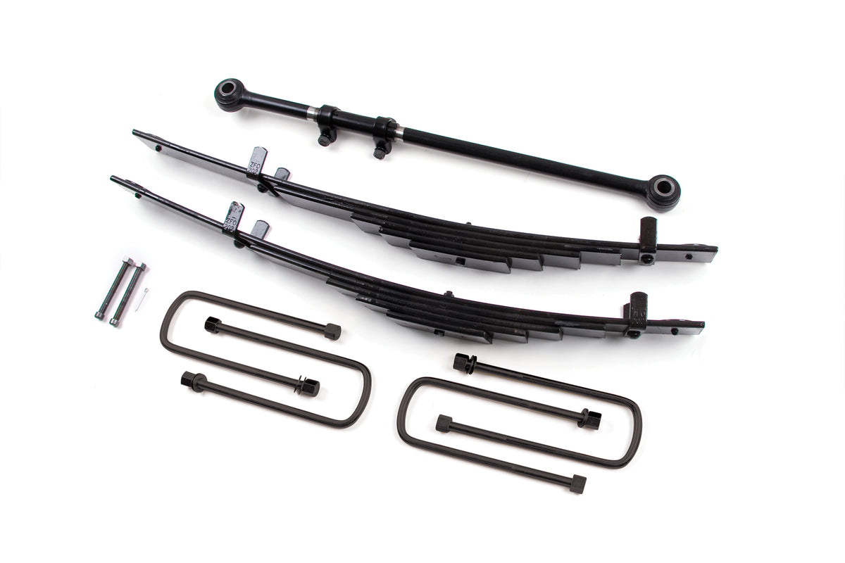 00-04 Ford F-250/350 2.5 Inch Leaf Spring Leveling Kit Zone Offroad-3