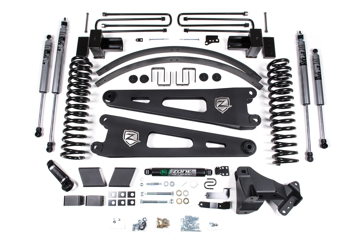 17-19 Ford F-250/350 Super Duty 6 Inch Lift Kit Diesel 2 Leaf Main Zone Offroad-3