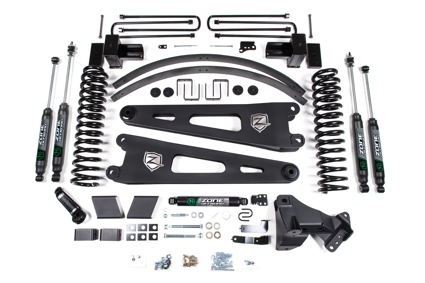 17-19 Ford F-250/350 Super Duty 6 Inch Lift Kit Diesel 3 Leaf Main Zone Offroad-2