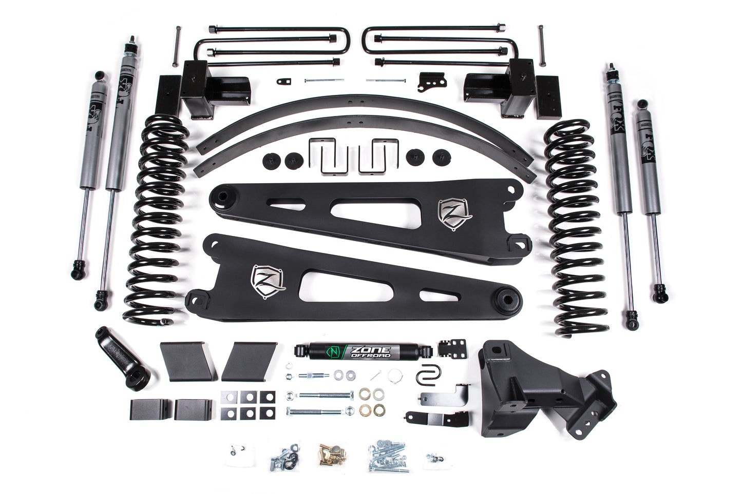 17-19 Ford F-250/350 Super Duty 6 Inch Lift Kit Diesel 3 Leaf Main Zone Offroad-3