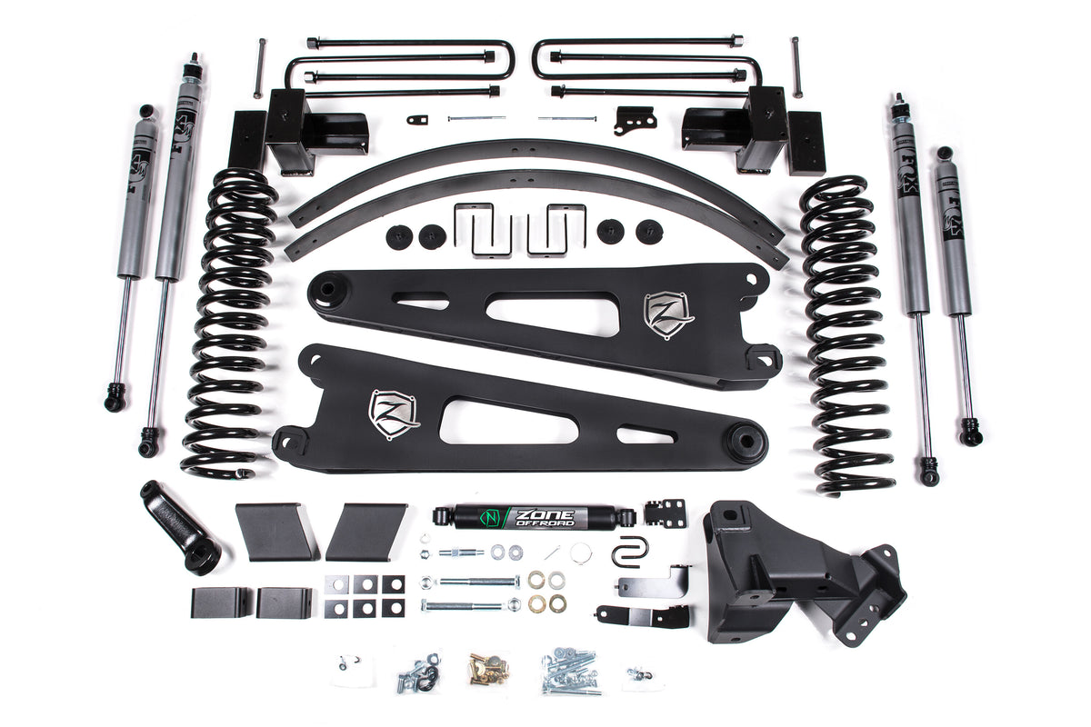 17-19 Ford F-250/350 Super Duty 6 Inch Lift Kit Diesel 3 Leaf Main Zone Offroad-6