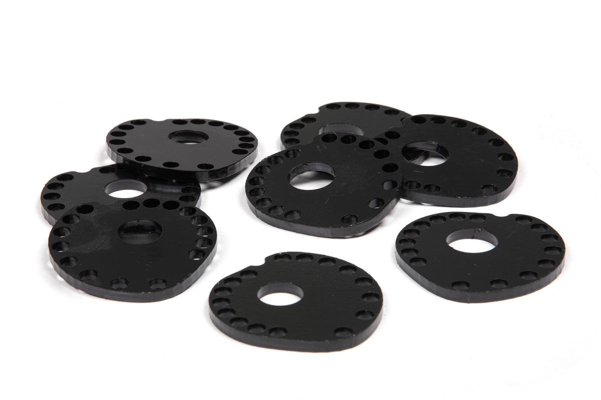 21-25 Ford Bronco Cam Lockout Plates - 15 Positions - Factory Hardware Zone Offroad-1