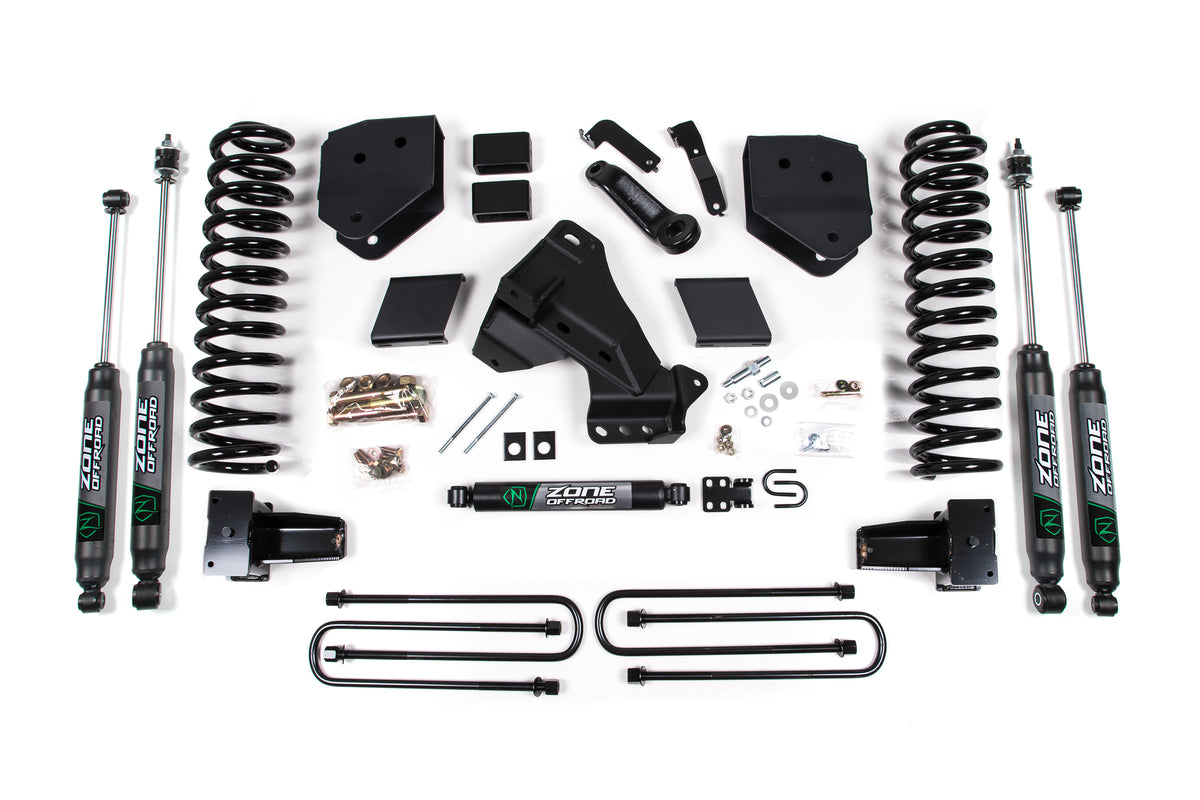 20-22 Ford F-250/F-350 Super Duty 7 Inch Radius Arm Drop Lift Kit Diesel Zone Offroad-2