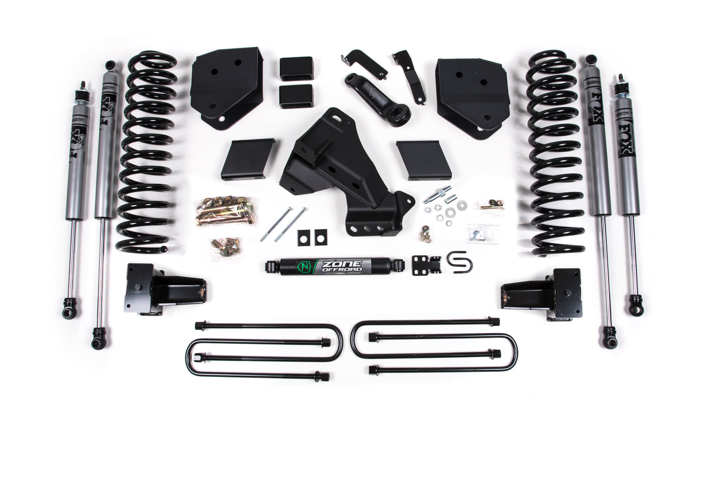 20-22 Ford F-250/F-350 Super Duty 7 Inch Radius Arm Drop Lift Kit Gas Zone Offroad-3