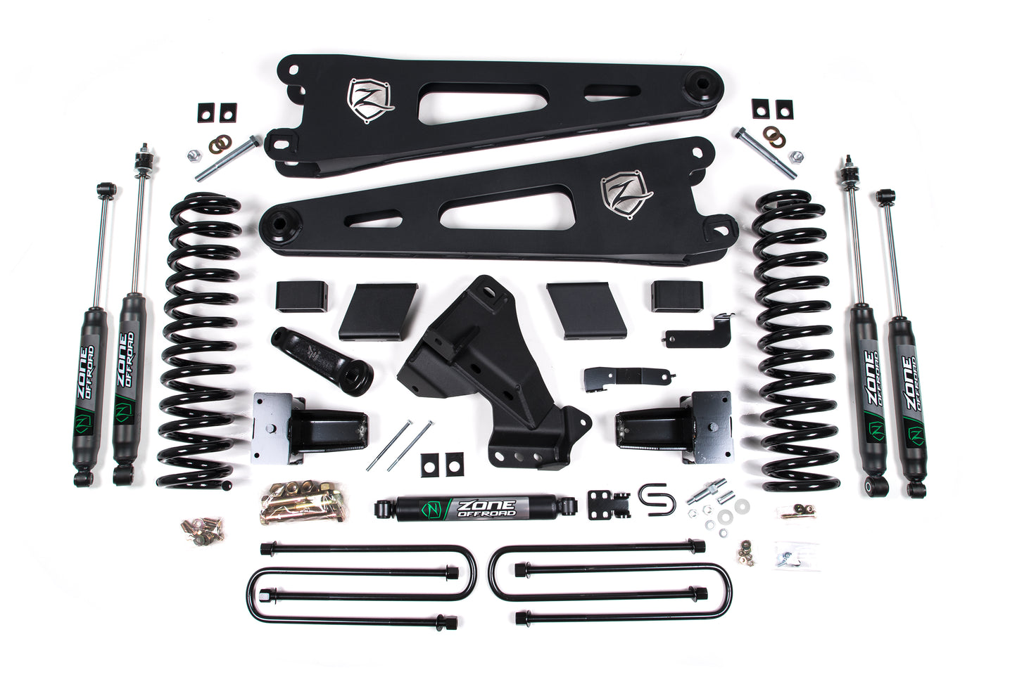 20-21 F-350 Dually 6 Inch Radius Arm Lift Kit Diesel Zone Offroad-2