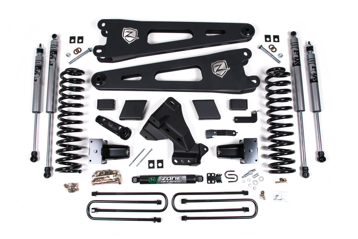 20-21 F-350 Dually 6 Inch Radius Arm Lift Kit Diesel Zone Offroad-3