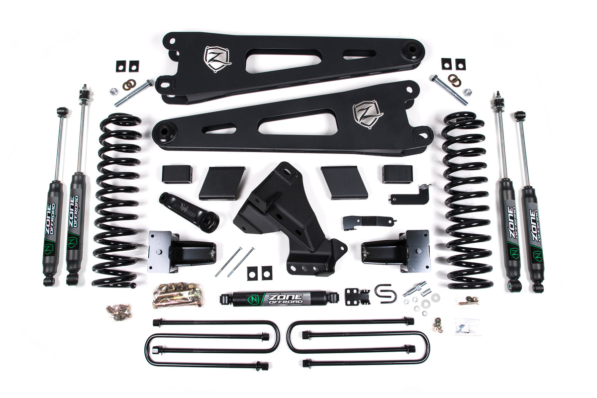 20-21 F-350 Dually 6 Inch Radius Arm Lift Kit Diesel Zone Offroad