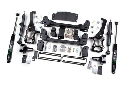 09-13 Ford F-150 6 Inch Lift Kit 4 Inch Rear Block Zone Offroad