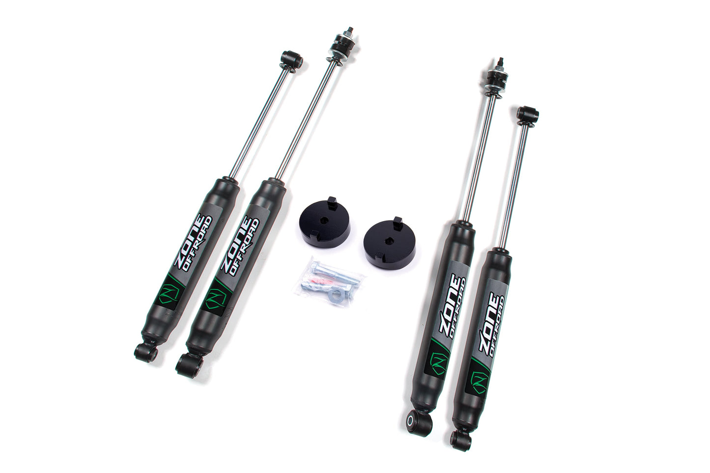 05-16 Ford F-250/350 1 Inch Front Coil Spacer No Shocks Zone Offroad-1