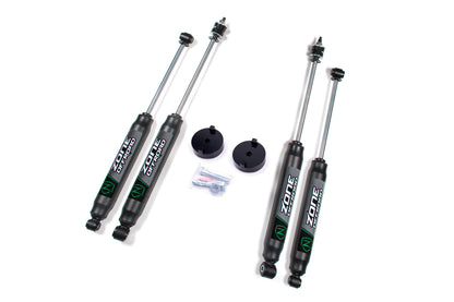 05-16 Ford F-250/350 1 Inch Front Coil Spacer No Shocks Zone Offroad-1