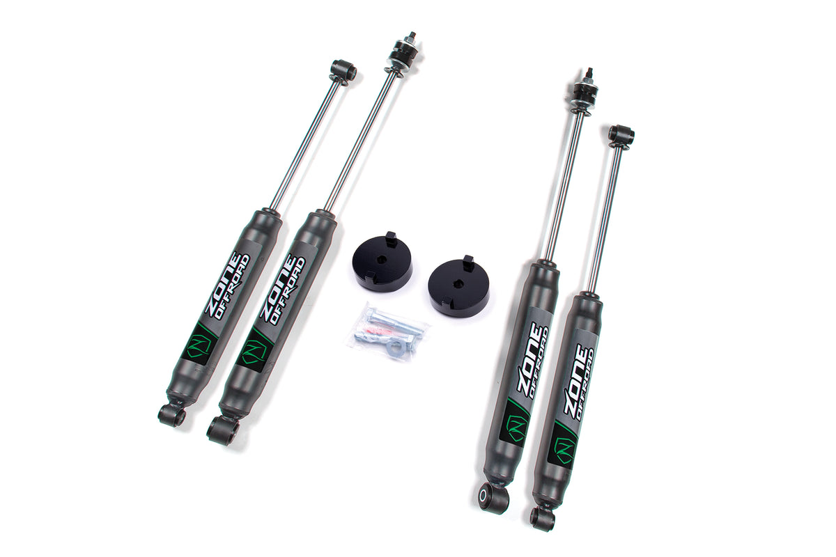 05-16 Ford F-250/350 1 Inch Front Coil Spacer No Shocks Zone Offroad-6