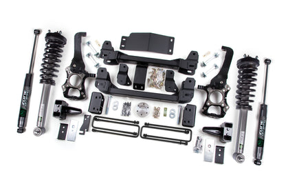 2014 Ford F-150 6 Inch Lift Kit 4 Inch Rear Block Zone Offroad