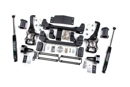 2014 Ford F-150 6 Inch Lift Kit 4 Inch Rear Block Zone Offroad