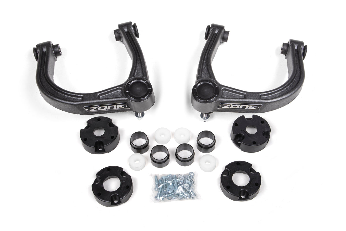 21-23 Ford Bronco 2 Door 4 Inch Adventure Series Lift Kit Base Shock Package Models Only No Shocks Zone Offroad