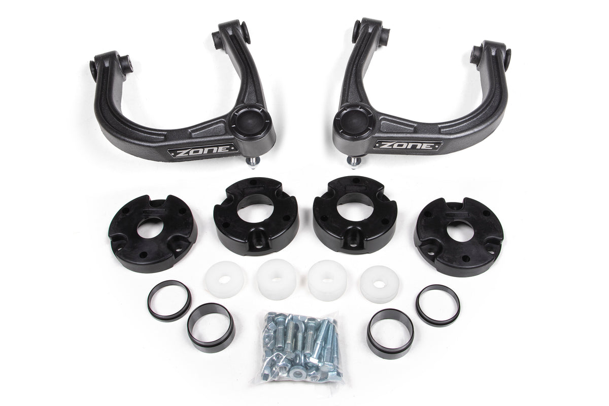 21-23 Ford Bronco 4 Door 3 Inch Adventure Series Lift Kit Sasquatch Only No Shocks Zone Offroad