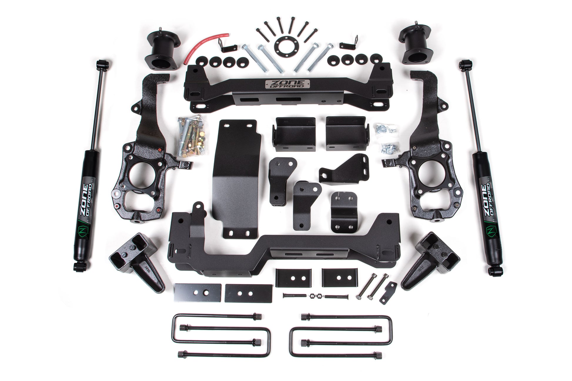 21-24 Ford F-150 6 Inch Front 4 Inch Rear Lift Kit Zone Offroad
