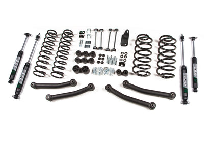 03-06 Jeep Wrangler TJ 4 Inch Coil Spring Lift Kit Zone Offroad