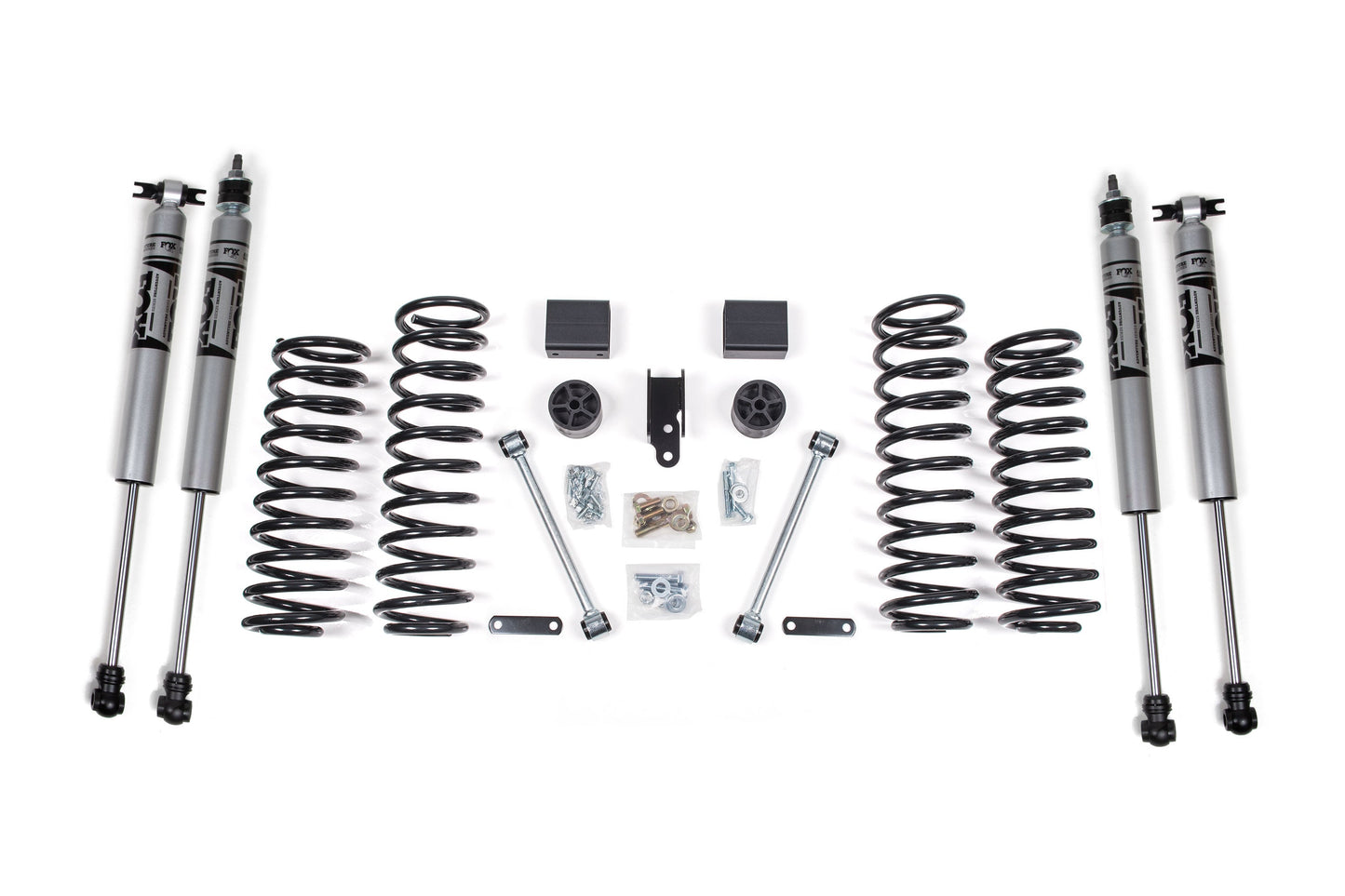 07-11 Jeep Wrangler JK 2WD 3 Inch Lift Kit Zone Offroad-2