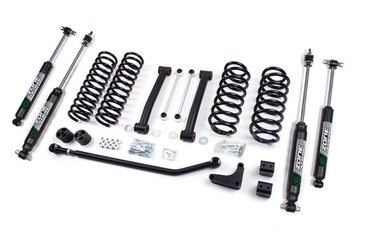 99-04 Jeep Grand Cherokee WJ 4 Inch Coil Spring Lift Kit With Nitro Shocks Zone Offroad