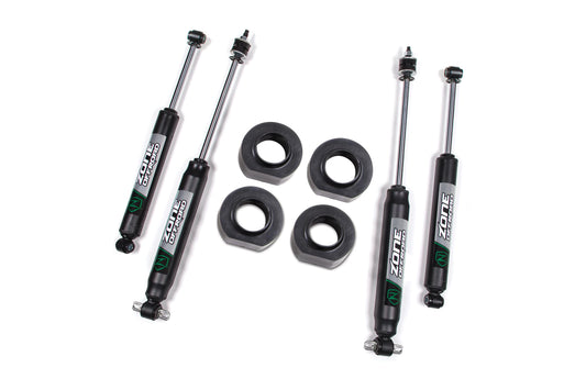 93-98 Jeep Grand Cherokee ZJ 2 Inch Coil Spring Spacer Lift Kit Zone Offroad