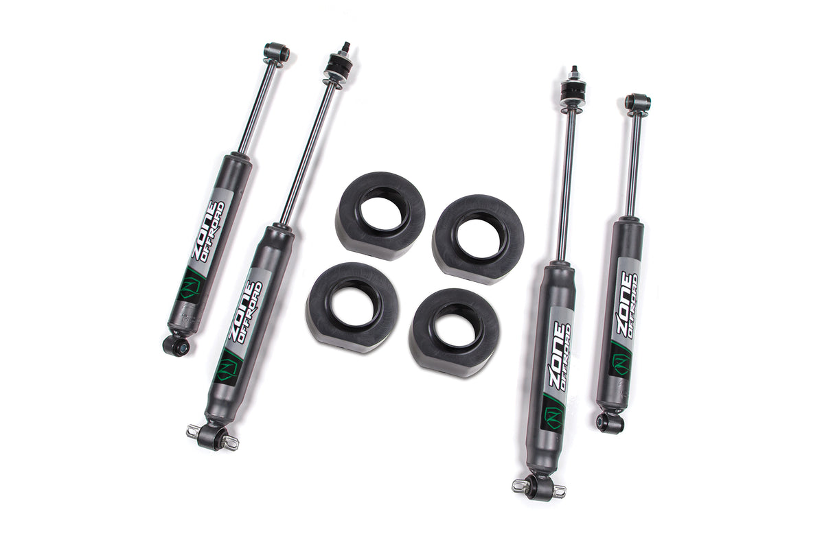 93-98 Jeep Grand Cherokee ZJ 2 Inch Coil Spring Spacer Lift Kit Zone Offroad