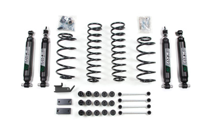 97-06 Jeep Wrangler TJ 4.25 Inch Combo Lift Kit With Nitro Shocks Zone Offroad
