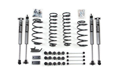 97-06 Jeep Wrangler TJ 4.25 Inch Combo Lift Kit With Discos Nitro Shocks Zone Offroad-6