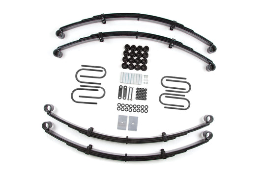 87-95 Jeep Wrangler YJ 2 Inch Leaf Spring Lift Kit Zone Offroad