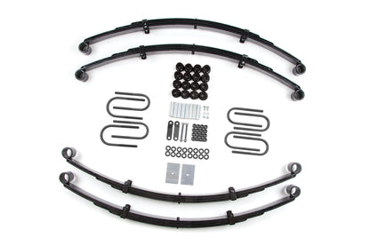 87-95 Jeep Wrangler YJ 2 Inch Leaf Spring Lift Kit Zone Offroad