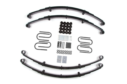 87-95 Jeep Wrangler YJ 2 Inch Leaf Spring Lift Kit Zone Offroad