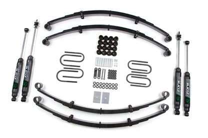 87-95 Jeep Wrangler YJ 2 Inch Leaf Spring Lift Kit Zone Offroad-1
