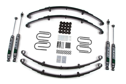 87-95 Jeep Wrangler YJ 2 Inch Leaf Spring Lift Kit Zone Offroad-3