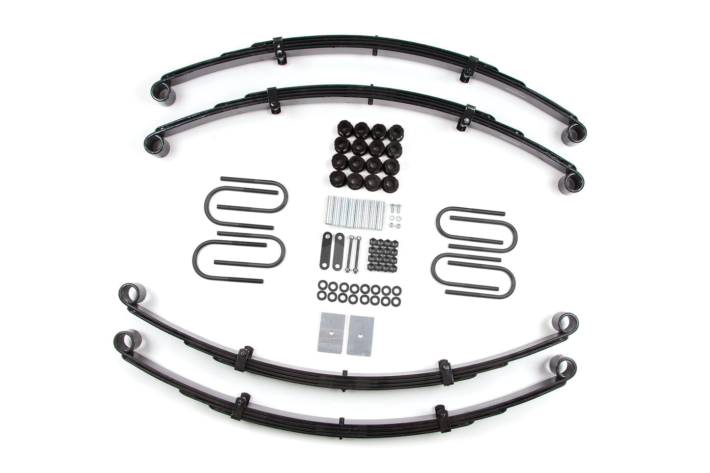 87-95 Jeep Wrangler YJ 2 Inch Leaf Spring Lift Kit Zone Offroad-2