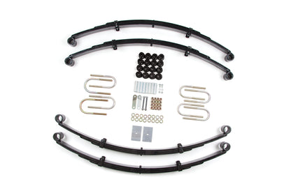 87-95 Jeep Wrangler YJ 2 Inch Leaf Spring Lift Kit Zone Offroad-7