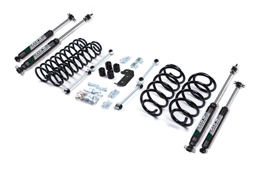 97-02 Jeep Wrangler TJ 3 Inch Coil Spring Lift Kit With Nitro Shocks Zone Offroad-1