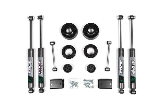 18-24 Jeep Wrangler JL 2 Inch Coil Spring Spacer Lift Kit Zone Offroad