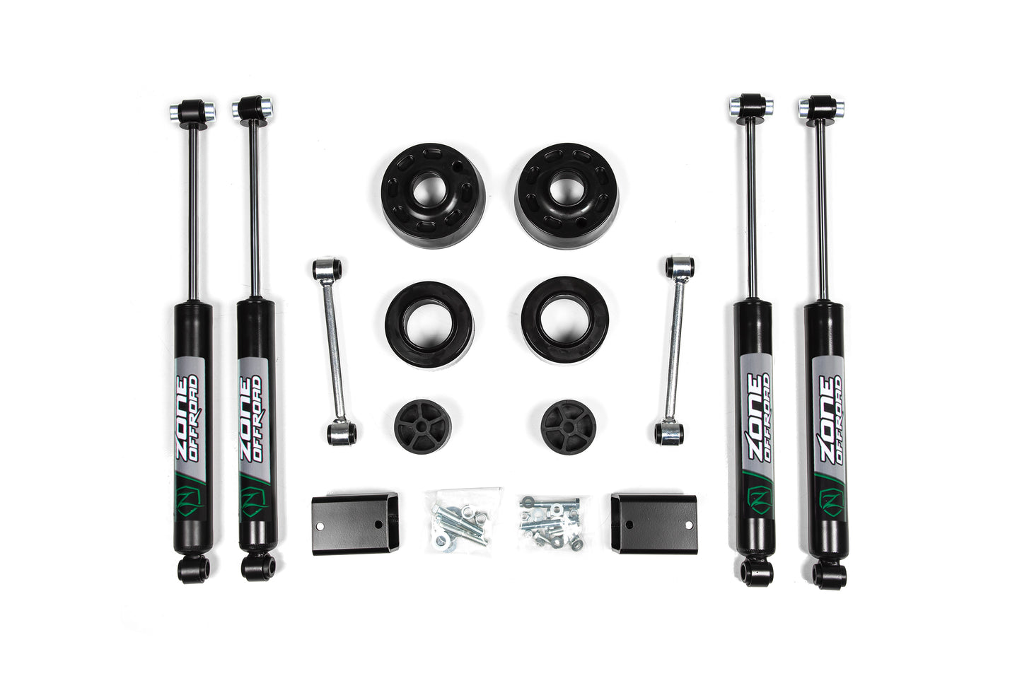 18-24 Jeep Wrangler JL 2 Inch Coil Spring Spacer Lift Kit Zone Offroad