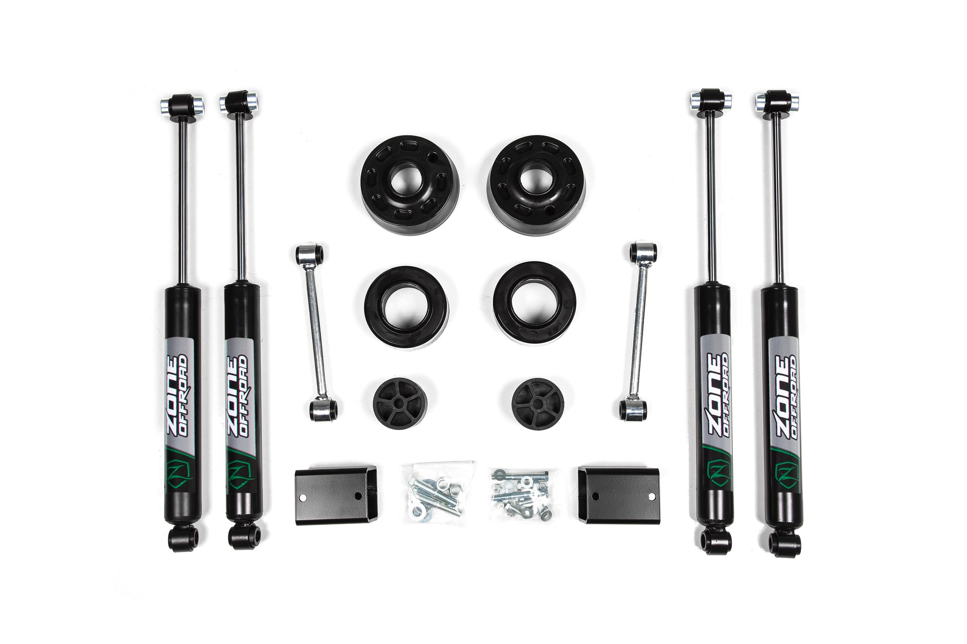 18-24 Jeep Wrangler JL 2 Inch Coil Spring Spacer Lift Kit Zone Offroad