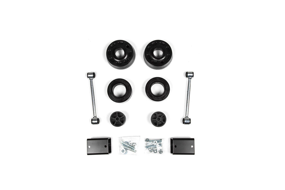 18-24 Jeep Wrangler JL 2 Inch Coil Spring Spacer Lift Kit Zone Offroad-6