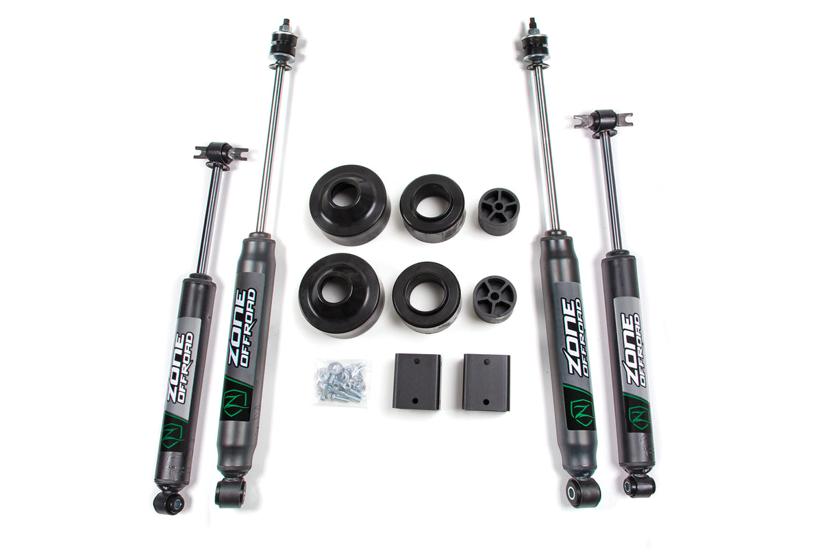 07-11 Jeep Wrangler JK 2 /4 Door 2 Inch Lift Kit Zone Offroad-10