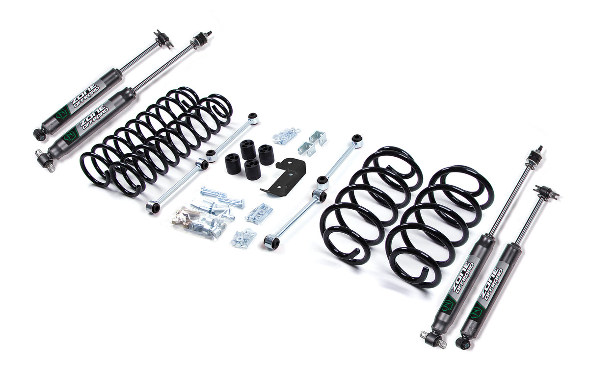 07-11 Jeep Wrangler JK 2 /4 Door 2 Inch Lift Kit Zone Offroad