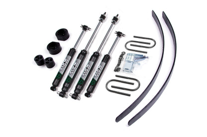 84-01 Jeep Cherokee XJ 2 Inch Lift Kit With Chrysler Axle Zone Offroad-1