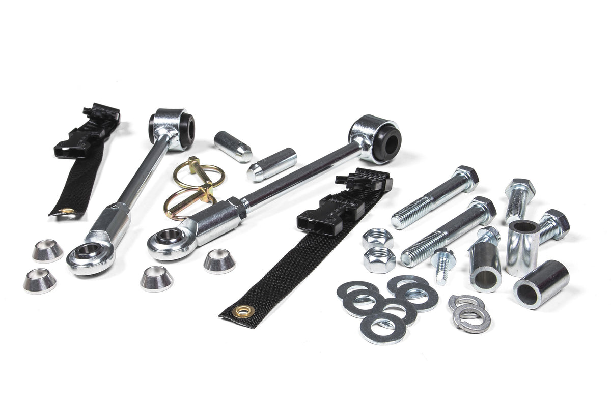 18-26 Jeep Wrangler JL/20-26 Jeep Gladiator JT Front Sway Bar Disconnects Zone Offroad-1